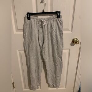Size small, light grey sweatpants from garage